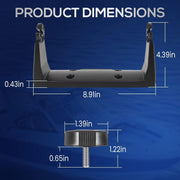 DURAFORCE 000-11019-001 Gimbal Bracket for Lowrance HDS-7 Gen3/Gen2 Touch, HOOK-7, Elite-7