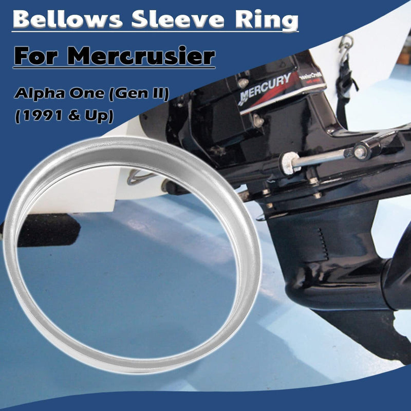 DURAFORCE Bellows Sleeve Ring Mercrusier Alpha One Gen II ONLY Replaces 816607 & 18-1728
