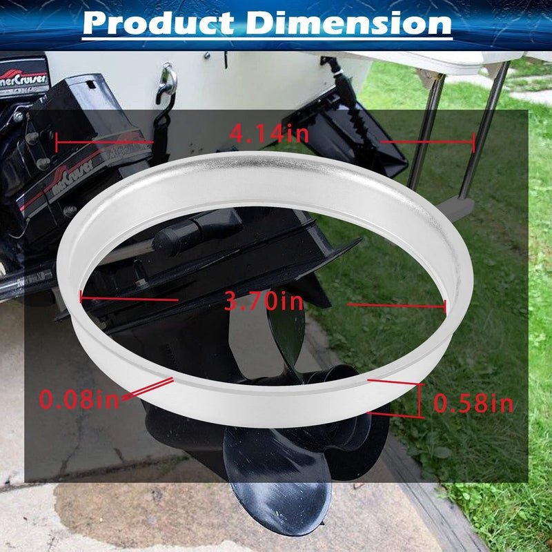 DURAFORCE Bellows Sleeve Ring Mercrusier Alpha One Gen II ONLY Replaces 816607 & 18-1728