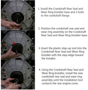DURAFORCE 303-1259 Crankshaft Front Seal Installer for 6.4L Powerstroke Diesel 2008-2010