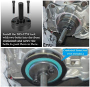 DURAFORCE 303-1259 Crankshaft Front Seal Installer for 6.4L Powerstroke Diesel 2008-2010