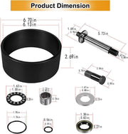 DURAFORCE Complete Jet Pump Rebuild Kit for SeaDoo GTX RFI RX RXDI XP Limited GSX GTS LRV