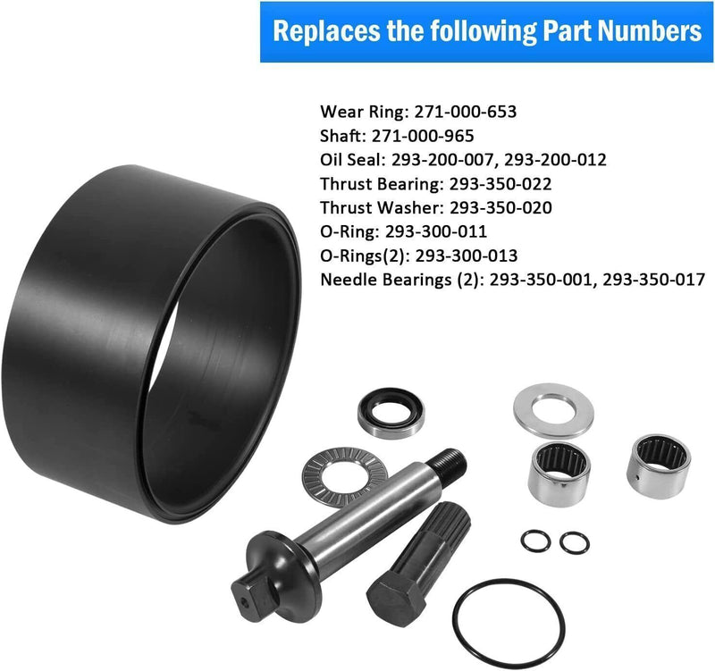 DURAFORCE Complete Jet Pump Rebuild Kit for SeaDoo GTX RFI RX RXDI XP Limited GSX GTS LRV