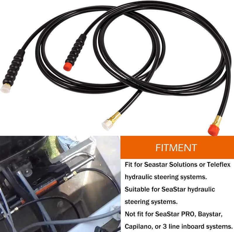 DURAFORCE HO5116 Hose 16ft For Seastar Hydraulic Outboard Steering Boat Teleflex Marine