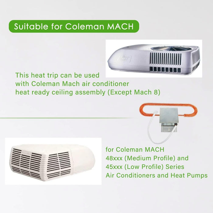 DURAFORCE 9233-4551 Electric Heating Element Kits RV Heat Strip Fits for Coleman Mach A/C