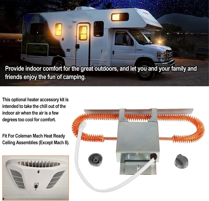 DURAFORCE 9233-4551 Electric Heating Element Kits RV Heat Strip Fits for Coleman Mach A/C