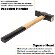 DURAFORCE 0000811-1000 Blacksmith Hammer Knife Making Bladesmith Anvil Forge Tongs Tool