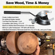 DURAFORCE For Woodcut Bowlsaver Bowl Coring System/Bowlsaver Complete System