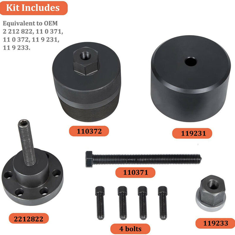 DURAFORCE For BMWN20/26 Engines 2241 Front Crankshaft Seal Installer Removal Tool 110371