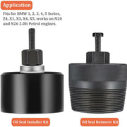DURAFORCE For BMWN20/26 Engines 2241 Front Crankshaft Seal Installer Removal Tool 110371