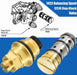 DURAFORCE 1423 Balancing Spool 132343 & 12318 Stop-Check Valve Kit for Moen Tub and Shower