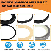 DURAFORCE Whole Machine Hydraulic Cylinder Kit for Case 580C (580CKC) G109456 Seal Kit 580