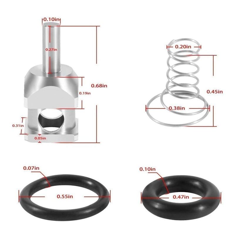 DURAFORCE Fuel Tool EFI Check Valve Rebuild Kit MC-300 for Harley Davidson 2001-2022