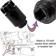 DURAFORCE For Volvo Mack Truck Crankshaft Flywheel Turning Barring Tool 88800014 &88840317