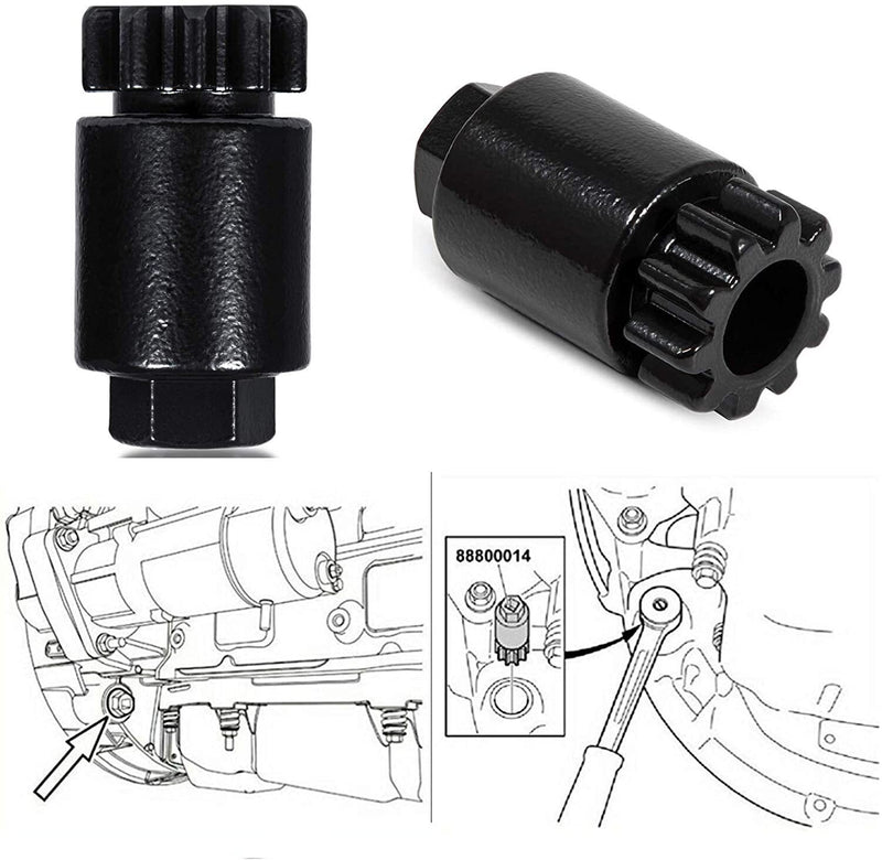 DURAFORCE For Volvo Mack Truck Crankshaft Flywheel Turning Barring Tool 88800014 &88840317