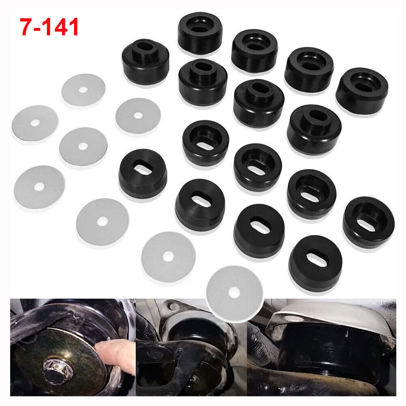 DURAFORCE 7-141 Body & Cab Mount Bushing Kit for 99-14 Silverado Sierra 1500 2500 2/4WD