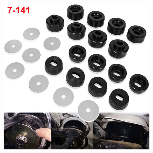 DURAFORCE 7-141 Body & Cab Mount Bushing Kit for 99-14 Silverado Sierra 1500 2500 2/4WD