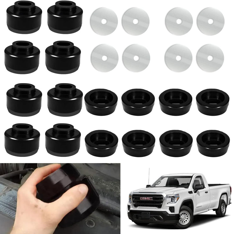 DURAFORCE 7-141 Body & Cab Mount Bushing Kit for 99-14 Silverado Sierra 1500 2500 2/4WD