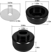 DURAFORCE 7-141 Body & Cab Mount Bushing Kit for 99-14 Silverado Sierra 1500 2500 2/4WD