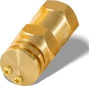 DURAFORCE Boomless Spray Nozzle 1/2" FPT #10 Orifices (90° & 180° Caps Included) 4.2 GPM