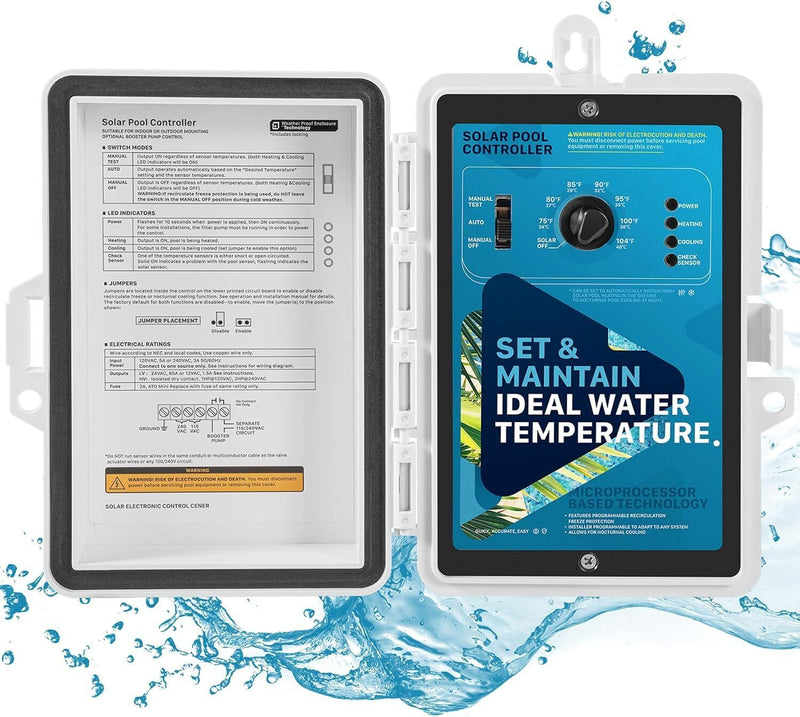 DURAFORCE for Hayward/Goldline Aqua Solar GL-235 Pool Spa Solar Temperature Controller