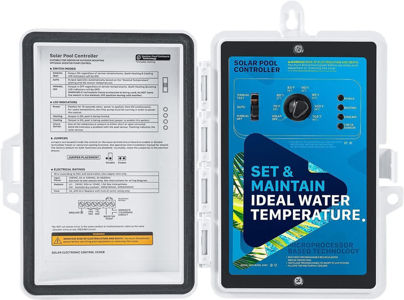 DURAFORCE for Hayward/Goldline Aqua Solar GL-235 Pool Spa Solar Temperature Controller