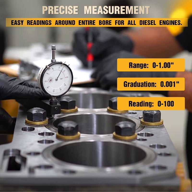 DURAFORCE 6434 Sleeve Height and Counter Bore Gauge for Diesel Engines Cylinder Bore Gauge