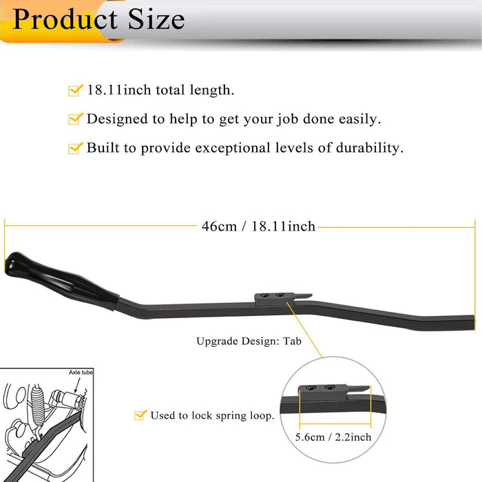 DURAFORCE S-Cam Air Brake Spring Snap Shoes Installer Tool 5081 for Semi-Truck Heavy Duty
