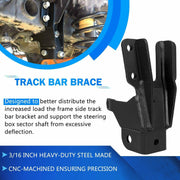 DURAFORCE Front Track Bar Sector Shaft Brace 20-22 for Jeep Gladiator JT 18-22 Wrangler JL