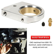 DURAFORCE Front Track Bar Sector Shaft Brace 20-22 for Jeep Gladiator JT 18-22 Wrangler JL