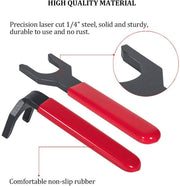 DURAFORCE for Cummins ISB & ISX Fuel Line Disconnect Tool Set Bent & Straight Wrench 13260