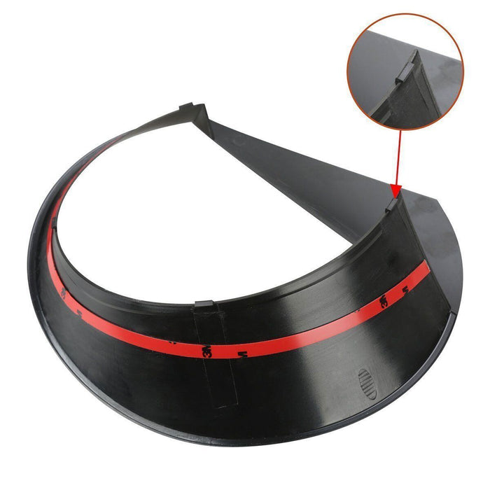 DURAFORCE 2X ABS Angry Bird Front Headlight Bezels Cover Trim for Jeep Renegade 2015-2018