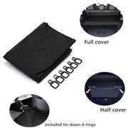 DURAFORCE Trunk Cargo Cover Shade Security Shield for 07~18 Jeep Wrangler JK JKU 4-Doors