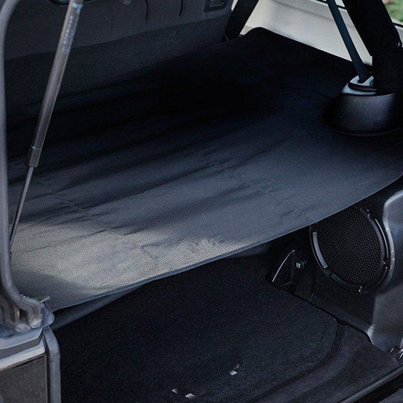 DURAFORCE Trunk Cargo Cover Shade Security Shield for 07~18 Jeep Wrangler JK JKU 4-Doors