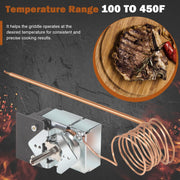 DURAFORCE Replace For STAR MAX GRIDDLE MFG 2T-Z5958 Z5958 SA-100-450 SA-465-36 Thermostat