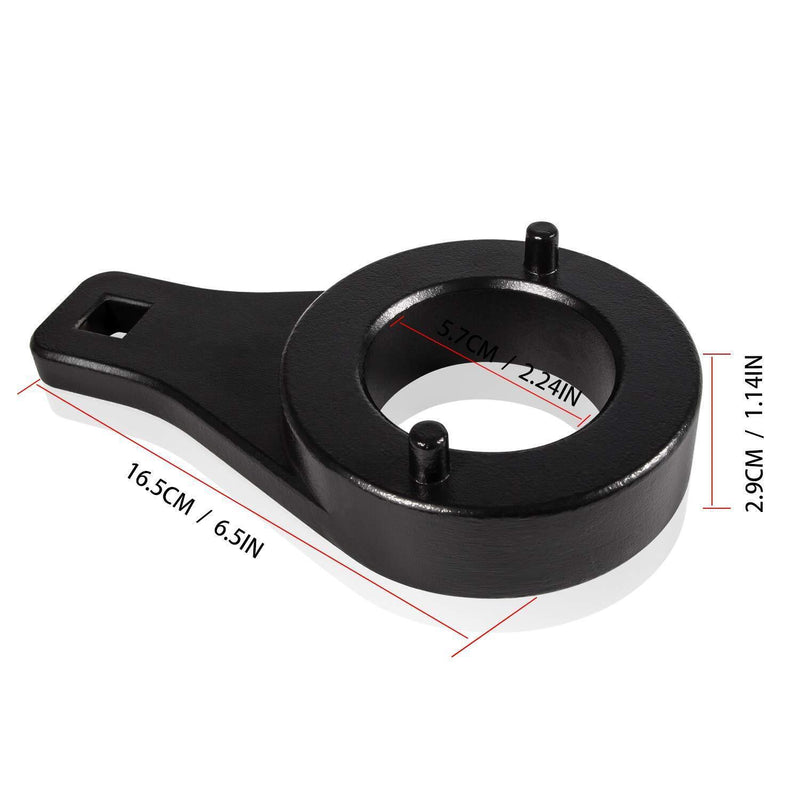 DURAFORCE Harmonic Damper Pulley Crankshaft Holder Removal Install Tool For Toyota 3.4L V6