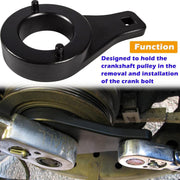DURAFORCE Harmonic Damper Pulley Crankshaft Holder Removal Install Tool For Toyota 3.4L V6