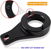 DURAFORCE Harmonic Damper Pulley Crankshaft Holder Removal Install Tool For Toyota 3.4L V6
