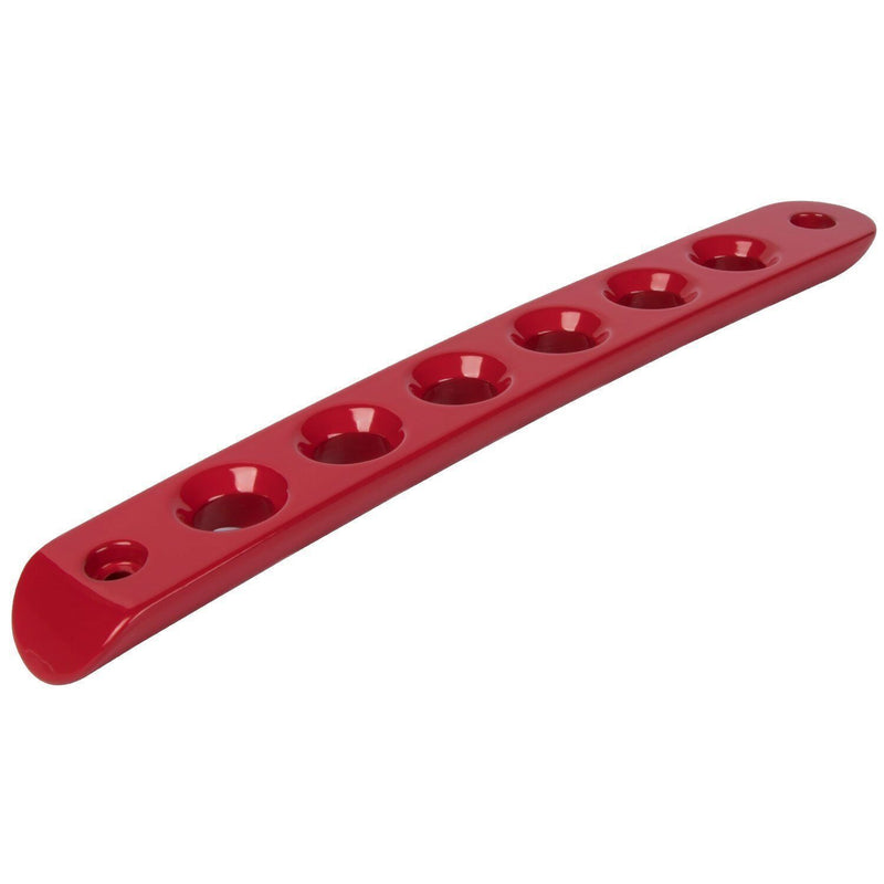 DURAFORCE 5pcs Aluminum Door Grab Handle Cover Trim for Jeep Wrangler JK 2007-2018 (Red)