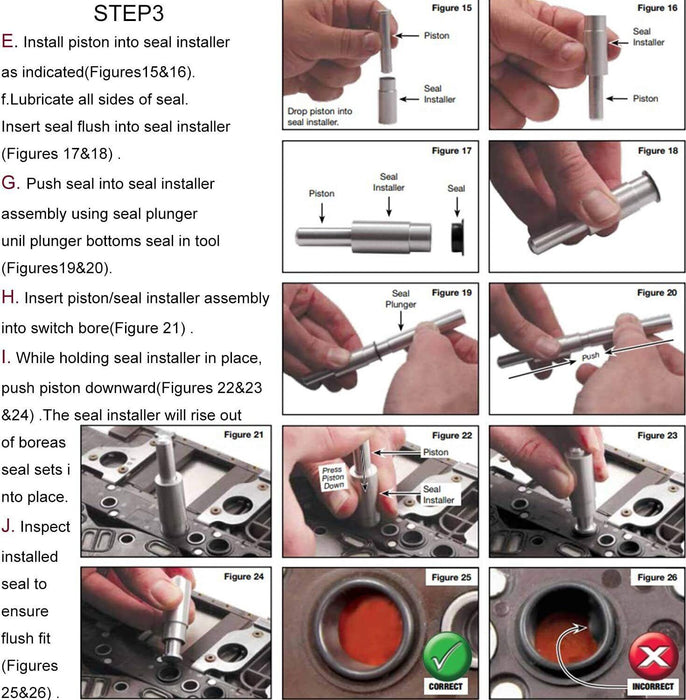 DURAFORCE 124740-TL30 Pressure Switch Install Tool Kit for GM Transmissions 6T70 6T75 6L90