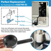 DURAFORCE 426799-01 Float Switch Connector Compatible With Hoshizaki KM-1300, KM-1340