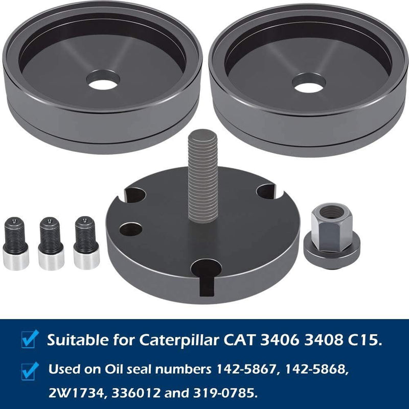 DURAFORCE Diesel Front & Rear Crankshaft Seal Wear Sleeve Installer For CAT 3408 3406 C-15
