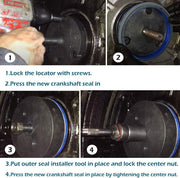 DURAFORCE Diesel Front & Rear Crankshaft Seal Wear Sleeve Installer For CAT 3408 3406 C-15
