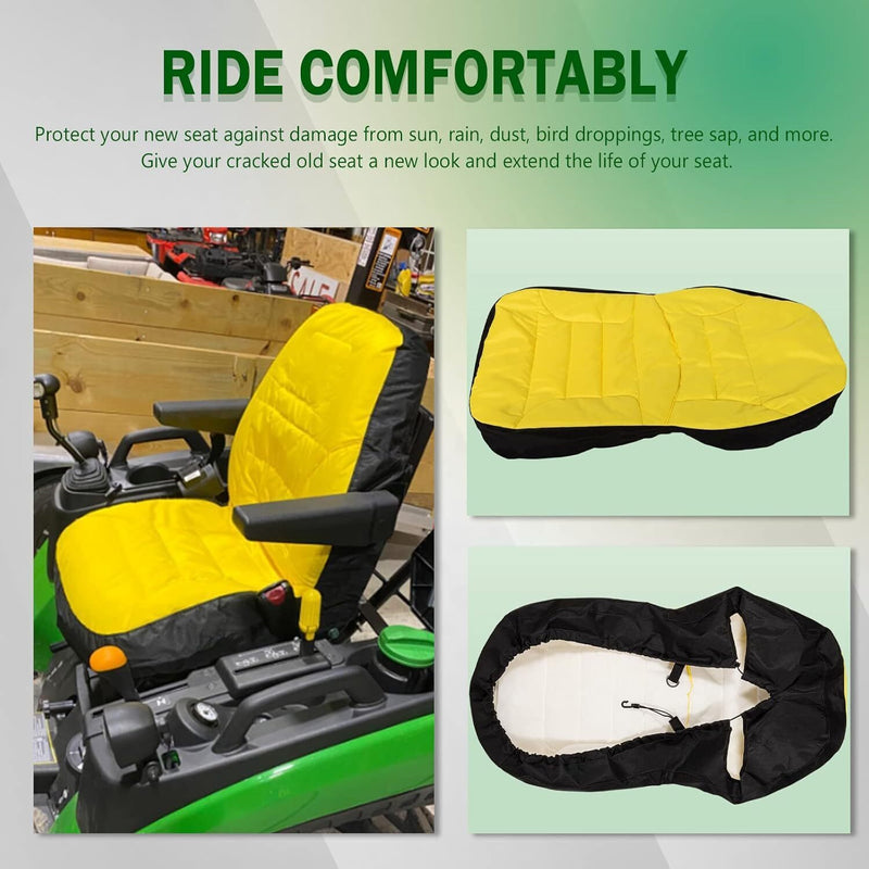 DURAFORCE LP68694 Compact Utility Tractors Seat Cover for John Deere 1025R & 2025R Tractor