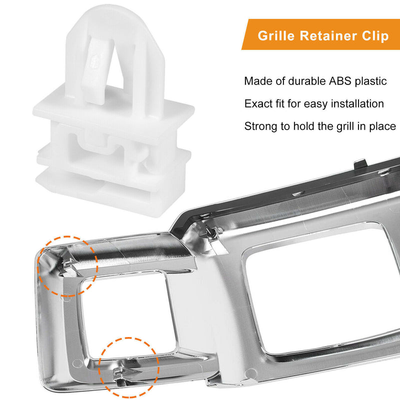 DURAFORCE 11561829 Grille Retainer Clip for Hummer H3 2006-2010 and Hummer H3T 2009-2010