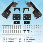 DURAFORCE Rear 6" Drop Lowering Flip Kit For Chevy Silverado C1500 GMC Sierra 1988-1998