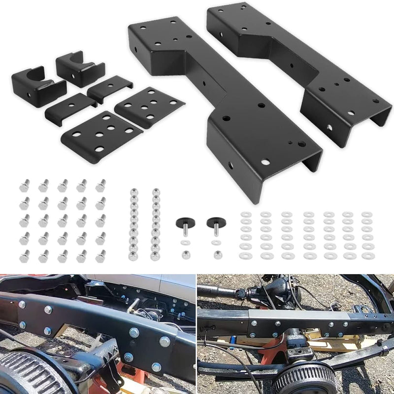 DURAFORCE Rear 6" Drop Lowering Flip Kit For Chevy Silverado C1500 GMC Sierra 1988-1998