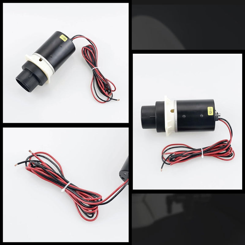 DURAFORCE 37072-0092 Marine Toilet Macerator Pump Motor Set Fits Jabsco 37045, 37245 12V