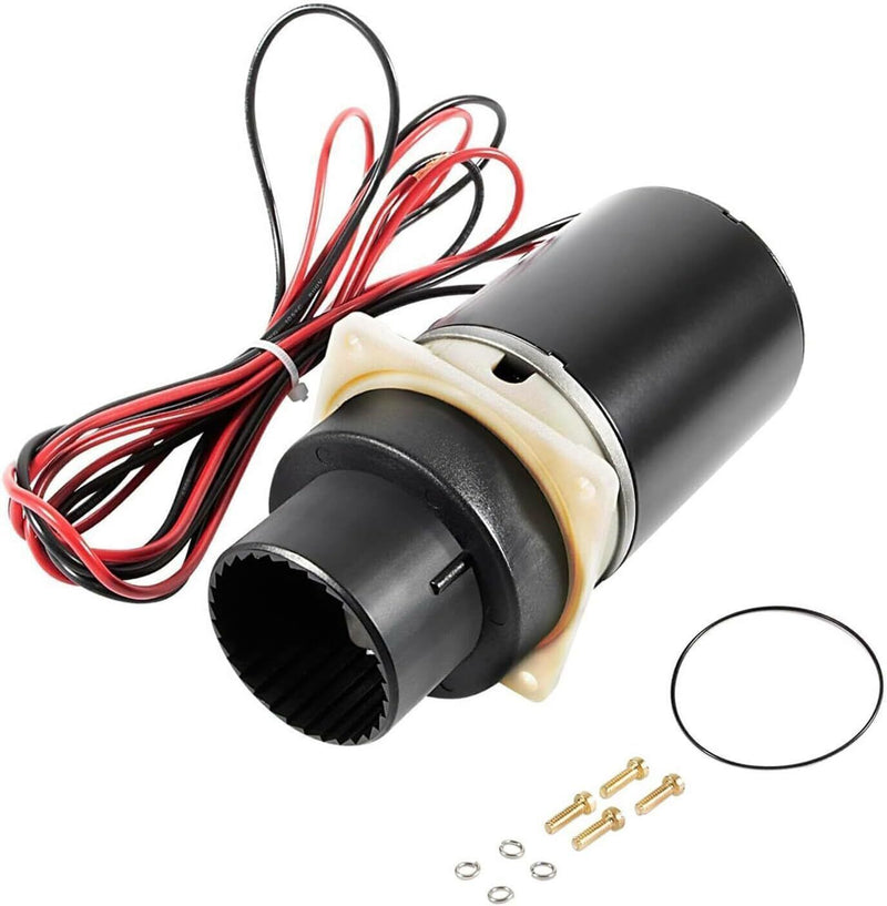 DURAFORCE 37072-0092 Marine Toilet Macerator Pump Motor Set Fits Jabsco 37045, 37245 12V
