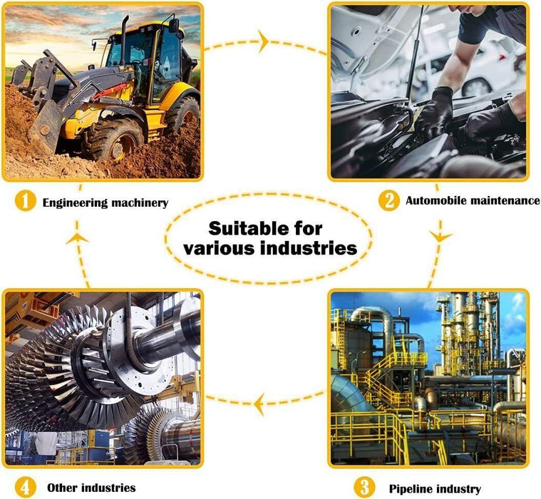 DURAFORCE 1/2" Drive Heavy Duty Extended Length Extra-Deep Length Impact Socket Set